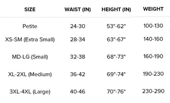 Size guide